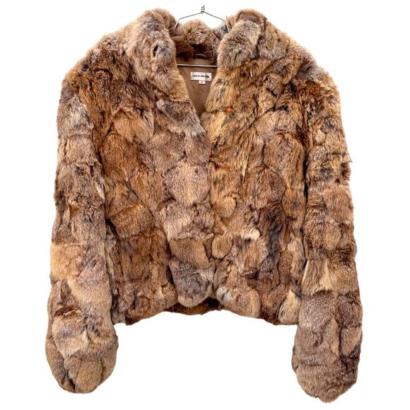 VTG rabbit fur coat - Picture 1 of 6